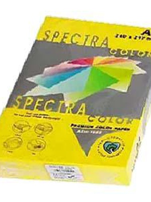  Krāsains papīrs A4 80g 500lap Lemon dzeltens IT210 ID  Hover