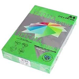  Krāsains papīrs A4 80g 500lap Parrot spilgti zaļš IT230 ID