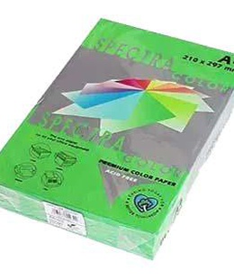  Krāsains papīrs A4 80g 500lap Parrot spilgti zaļš IT230 ID  Hover