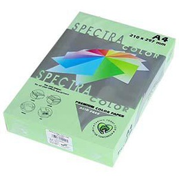  Krāsains papīrs A4 160g 250lap salatzāļa IT130 Lagoon Spectr