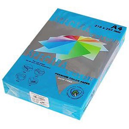  Krāsains papīrs A4 160g 250lap Turquise IT 220 Spectra