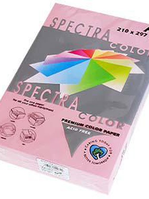  Krāsains papīrs A4 120g 250lap rozā IT170 Pink  Hover