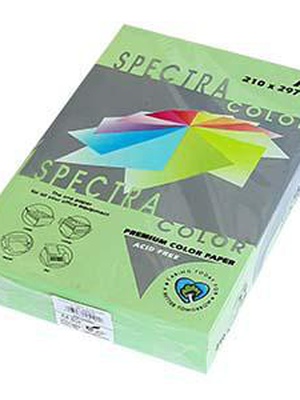  Krāsains papīrs A4 120g 250lap gaiši zaļš IT190 Green Spectr  Hover