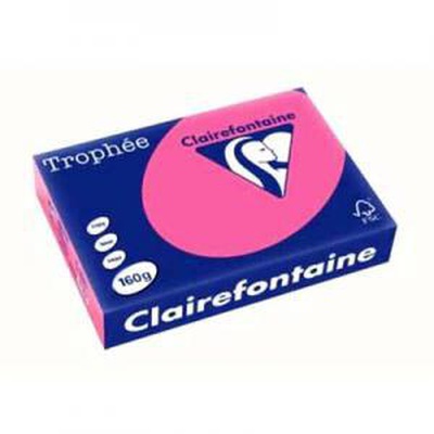  Papīrs Trophee A4/160g/50lp. spilgti rozā