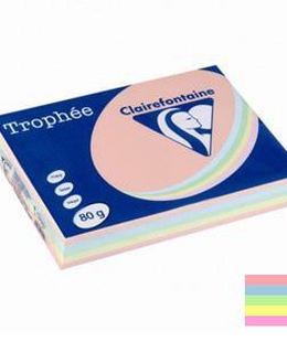  Papīrs Trophee asorti/pasteļ.A4/80g/500l  Hover
