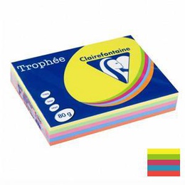  Papīrs Trophee asorti/intens.A4/80g/500l