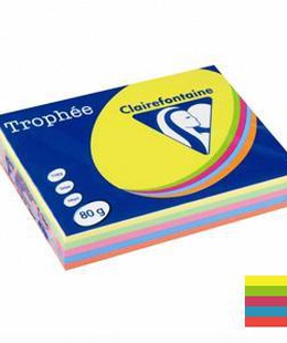  Papīrs Trophee asorti/intens.A4/80g/500l  Hover