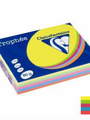  Papīrs Trophee asorti/intens.A4/80g/500l  Hover