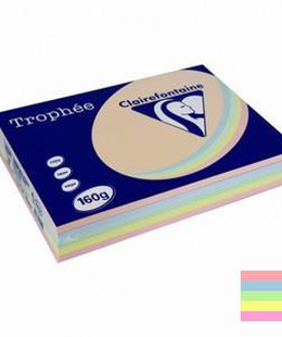  Papīrs Trophee asorti/pasteļ.A4/160g/250  Hover