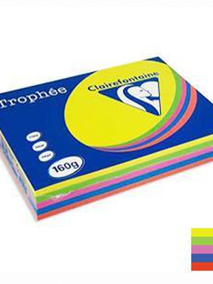  Papīrs Trophee asorti/intens.A4/160g/250  Hover