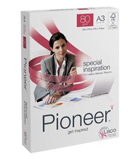  Papīrs PIONEER A3 80g/m2 500l.  Hover