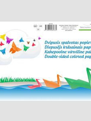  Aplikāciju papīrs A4/8 krāsas,  divpusējs,  SMLT  Hover