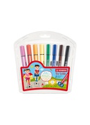  Flomasteri Stabilo Trio Scribbi | 8 krāsas