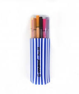  Flomasteri STABILO PEN68 ZEBRUI | 15 krāsas  Hover