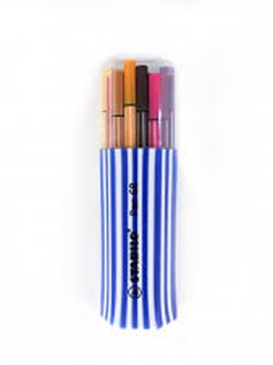  Flomasteri STABILO PEN68 ZEBRUI | 15 krāsas  Hover