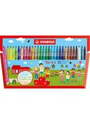  Flomasteri Stabilo Trio A-Z | 30 krāsas