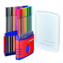  Flomasteru komplekts STABILO PEN68 ColorParade | 20 krāsas