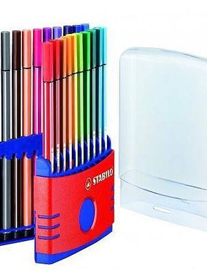  Flomasteru komplekts STABILO PEN68 ColorParade | 20 krāsas  Hover