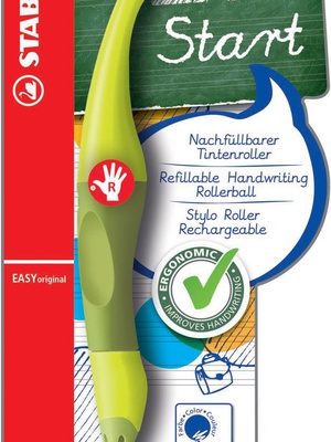  Ergonomiska pildspalva STABILO EASY START R |0.5 mm|Zila| G.zaļa, T.zaļa  Hover