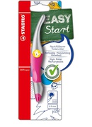  Ergonomiska pildspalva STABILO EASY START L |0.5 mm|Zila| Metāliska, Rozā