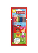  Krāsainie zīmuļi STABILO COLOR | 12 krāsas