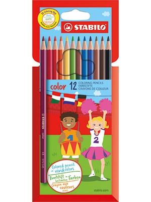  Krāsainie zīmuļi STABILO COLOR | 12 krāsas  Hover
