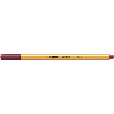  Tintes pildspalva STABILO POINT |0.4 mm| Bordo | 88/19
