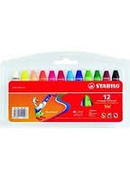  Eļļas pasteļkrītiņi  STABILO TRIO | 12 krāsas
