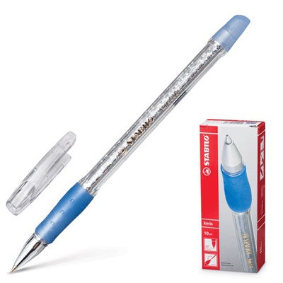  Lodīšu pildspalva STABILO KERIS |0.3 mm| Zila