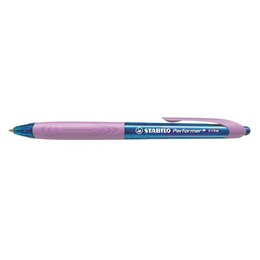  Lodīšu pildspalva STABILO PERFORMER + |0.38 mm| Zila