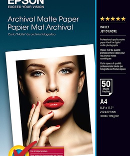  Archival Matte Paper - A4 - 50 Sheets | A4  Hover