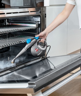  Bissell | Steam Cleaner | SteamShot | Power 1050 W | Steam pressure 4.5 bar | Water tank capacity 0.36 L | Blue/Titanium  Hover