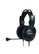 Austiņas Koss | Headphones | SB40 | Wired | On-Ear | Microphone | Black