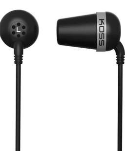 Austiņas Koss | Headphones | THE PLUG CLASSIC | Wired | In-ear | Noise canceling | Black  Hover