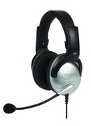 Austiņas Koss | Headphones | SB45 | Wired | On-Ear | Microphone | Noise canceling | Silver/Black