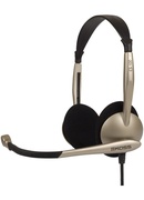 Austiņas Koss | Headphones | CS100USB | Wired | On-Ear | Microphone | Noise canceling | Gold Hover