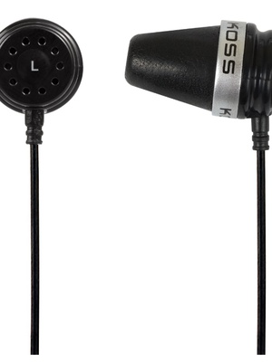 Austiņas Koss | Headphones | Sparkplug | Wired | In-ear | Noise canceling | Black  Hover