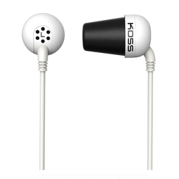 Austiņas Koss | Plug | Wired | In-ear | Noise canceling | White
