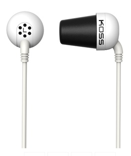 Austiņas Koss | Plug | Wired | In-ear | Noise canceling | White  Hover