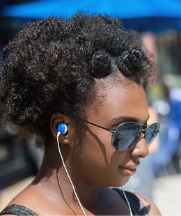 Austiņas Koss | Plug | Wired | In-ear | Noise canceling | Blue  Hover