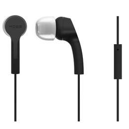 Austiņas Koss | Headphones | KEB9iK | Wired | In-ear | Microphone | Black