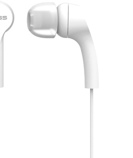 Austiņas Koss | Headphones | KEB9iW | Wired | In-ear | Microphone | White  Hover
