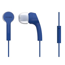 Austiņas Koss | Headphones | KEB9iB | 3.5mm (1/8 inch) | In-ear | Microphone | Blue