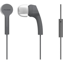 Austiņas Koss | Headphones | KEB9iGRY | Wired | In-ear | Microphone | Gray