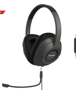 Austiņas Koss | Headphones | SB42 USB | Wired | On-Ear | Microphone | Black/Grey  Hover