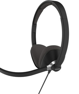 Austiņas Koss | USB Communication Headsets | CS300 | Wired | On-Ear | Microphone | Noise canceling | Black  Hover