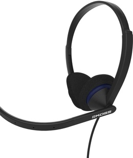 Austiņas Koss | Communication Headsets | CS200i | Wired | On-Ear | Microphone | Noise canceling | Black  Hover