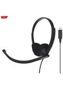 Austiņas Koss | Headphones | CS200 USB | Wired | On-Ear | Microphone | Black