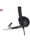 Austiņas Koss | Headphones | CS200 USB | Wired | On-Ear | Microphone | Black Hover