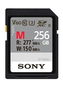  Atminties kortelė Sony SDXC Professional 256GB Class 10 UHS-II | Sony | SF-M Series UHS-II SDXC Memory Card | SFG2M | 256 GB | SDXC | Flash memory class 10